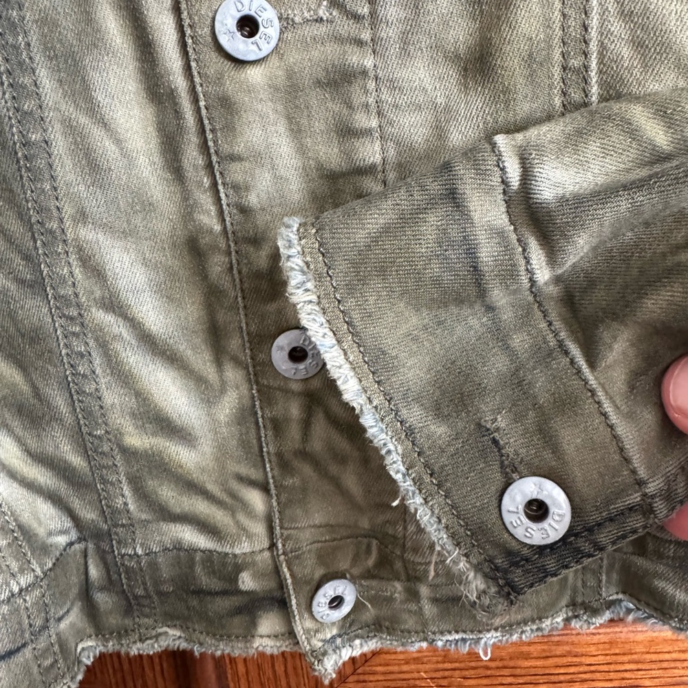 Diesel Men’s Denim Jacket size L - Picture 6 of 16